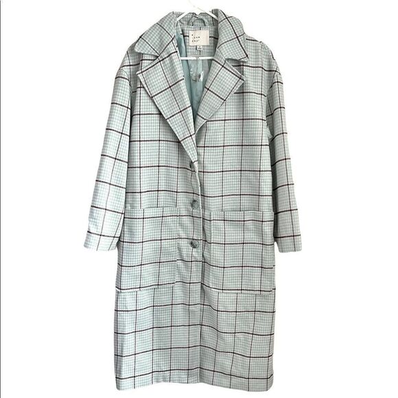 Women's Relaxed Fit Top Overcoat - A New Day - Picture 3 of 4
